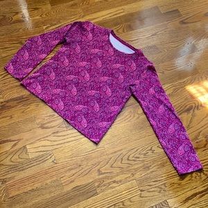 Paisley Long Sleeve Top